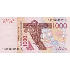 P715Km Senegal - 1000 Francs Year 2013